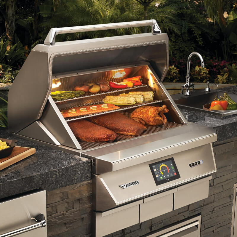 Twin Eagles Pellet Grill | Shown in Grill Island