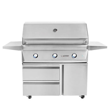 Twin Eagles 42-Inch 3-Burner Gas Grill On Deluxe Cart