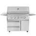 Twin Eagles 42-Inch 3-Burner Gas Grill with Sear Zone & Infrared Rotisserie Burner On Deluxe Cart