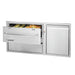 Twin Eagles 42 Inch Warming Drawer Combo