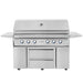 Twin Eagles 54 Grill With Sear Zone & Rotisserie on Deluxe Cart 