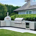 Twin Eagles Double Side Burner | Shown in Outdoor Kitchen