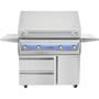 Twin Eagles Eagle One 42-Inch 3-Burner Gas Grill with Sear Zone & Rotisserie On Deluxe Cart