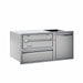 Twin Eagles 42" Warming Drawer Combo | Propane Gas/Trash Storage Drawer