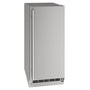 U-Line 15-Inch 3.1 Cu. Ft. Outdoor Rated Stainless Steel Door Refrigerator