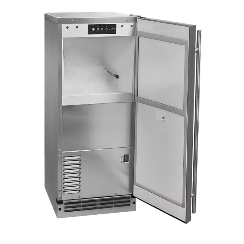 U-Line 15-Inch 55 Lb. Outdoor Rated Nugget Ice Maker w/ Pump