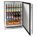 U-Line 24-Inch 5.4 Cu. Ft. Outdoor Refrigerator | Glass Shelves