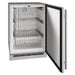 U-Line 24-Inch 4.9 Cu. Ft. Outdoor Convertible Freezer | Shown With Wire Drawer Bins