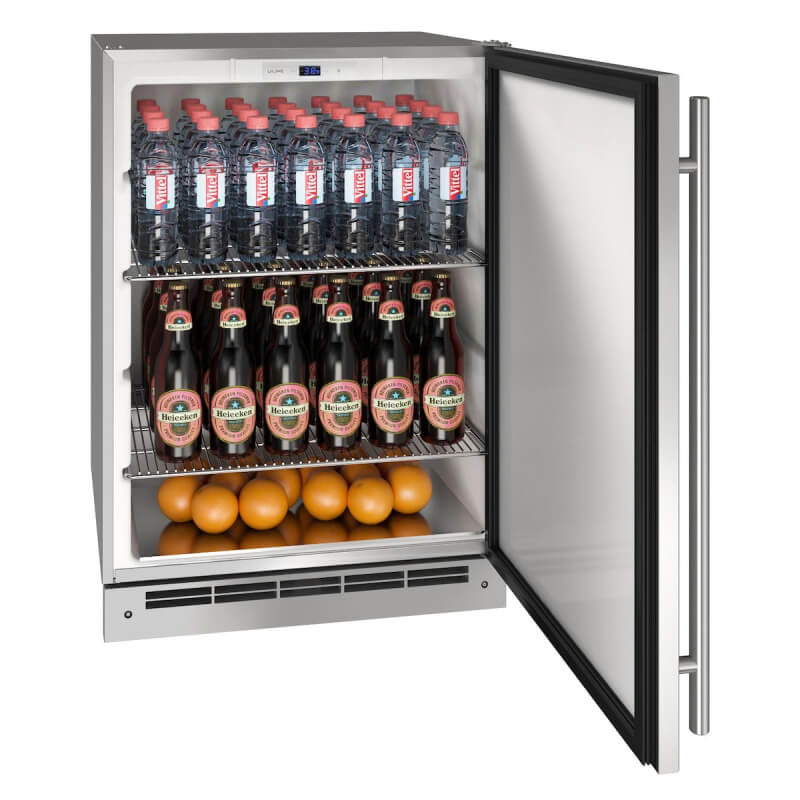 U-Line 24-Inch 5.5 Cu. Ft. Outdoor Rated Kegerator | Removable Wire Racks