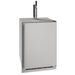 U-Line 24-Inch 5.5 Cu. Ft. Outdoor Rated Kegerator w/ Single Tap Tower Kit - Stainless Steel
