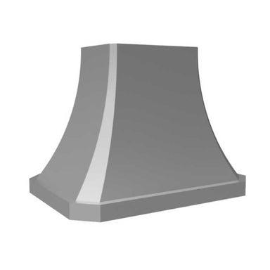 Vent-A-Hood 66-Inch 1100 CFM Designer Series Island Hood Concave JDIH466C2 Stainless Steel