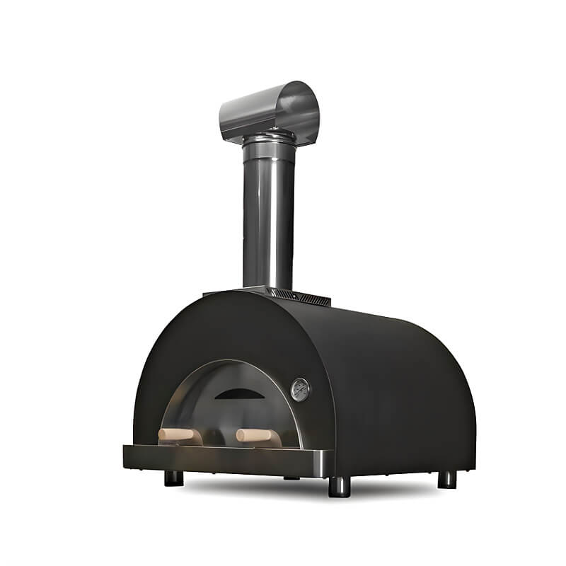 Vesuvio Medio Wood Fired Countertop Pizza Oven | Angled View