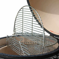 Two-Tier cooking Grate For Expanded Cooking Area