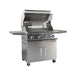 Whistler 4 Burner Freestanding Gas Grill | Grill Hood Opened