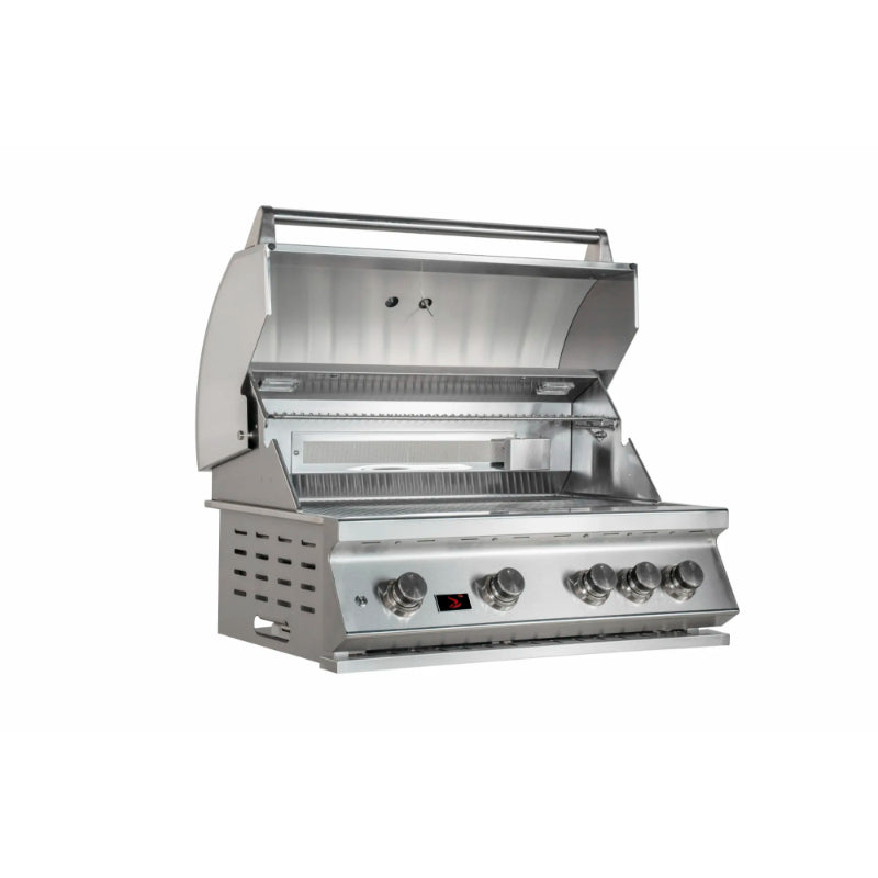 Whistler Burford Built-In 4 Burner Grill | Double Lined Grill Hood