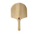 WPPO 14-Inch Square New Zealand Wooden Pizza Peel  | Top View