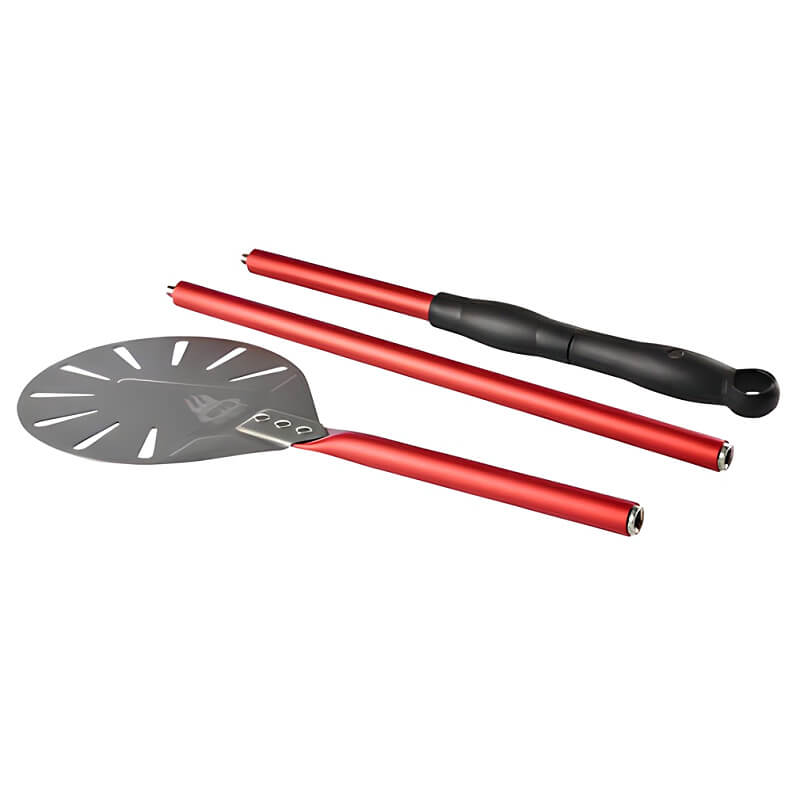 WPPO 7-Inch Round Pro Pizza Peel With Break Down Handle