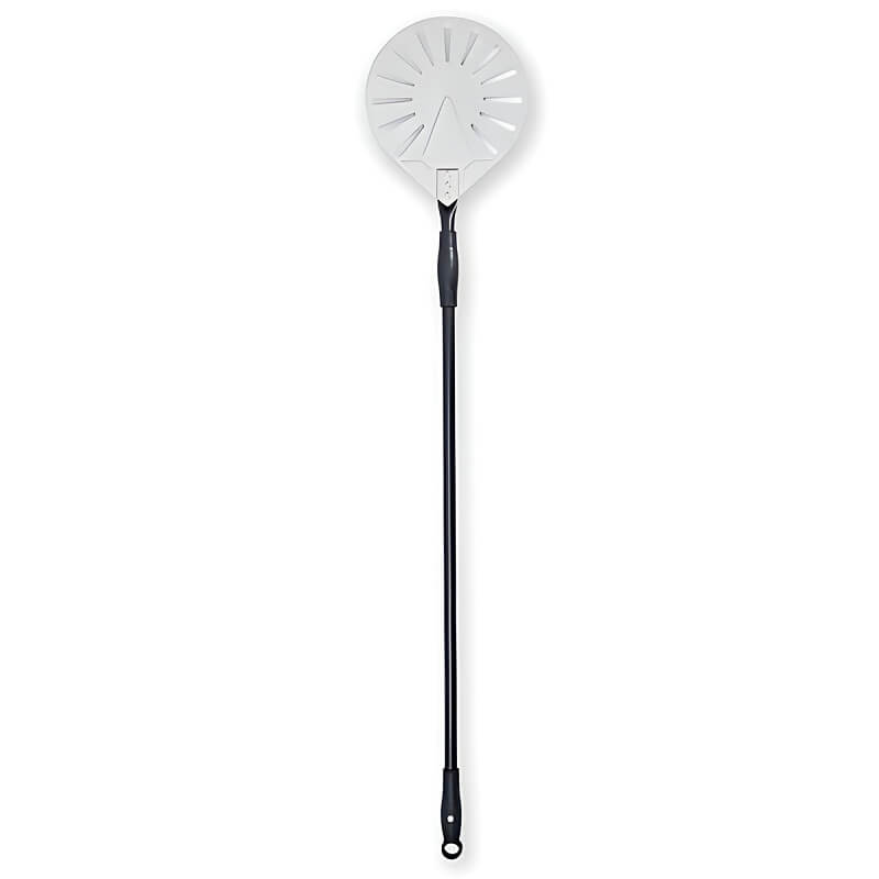 WPPO 9-Inch Round Aluminum Pro Turning Pizza Peel | 48-Inch Handle