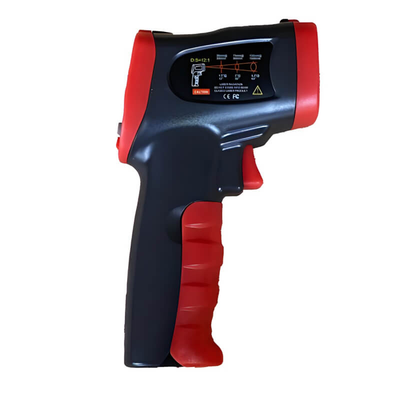 WPPO High Temp Infrared Thermometer | Side View