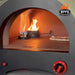 WPPO Infinity 66-Inch Wood/Gas Hybrid Pizza Oven | Gas Burner Close Up