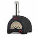 WPPO Infinity 66-Inch Wood/Gas Hybrid Pizza Oven | Midnight Black