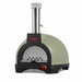 WPPO Infinity 66-Inch Wood/Gas Hybrid Pizza Oven | Olive Green