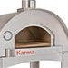 WPPO Karma 32 Inch Wood Fired Pizza Oven w. Cart | Fire Brick