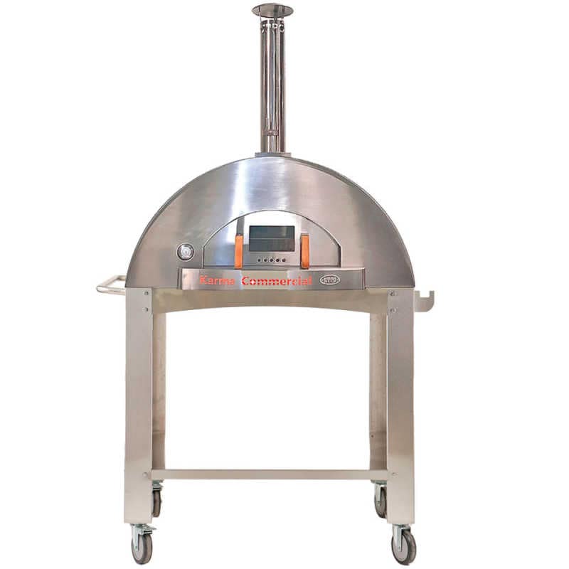 WPPO 55" Karma Wood Fired Pizza Oven w/ Cart