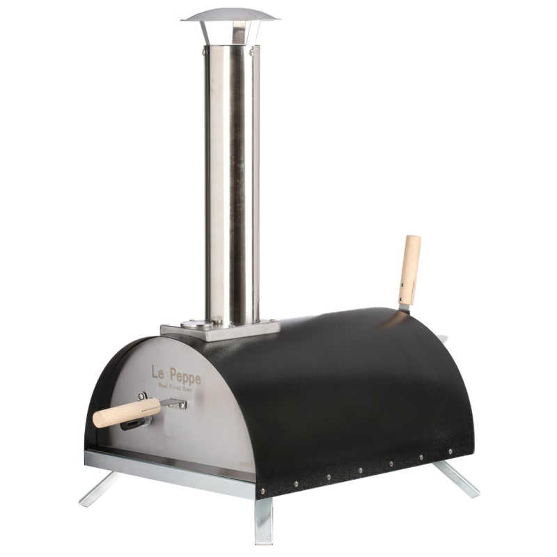 WPPO Lil Peppe Portable Wood-Fired Oven | Black