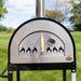 WPPO Dual Fueled Pizza Oven | Stainless Steel Door