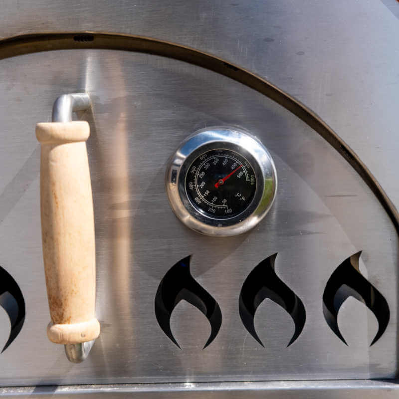 WPPO Dual Fueled Pizza Oven | Temperature Gauge