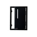 Whistler Black Vertical Door | Double-Lined Door