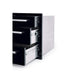 Whistler Black Triple Drawer | Soft Closing Drawers