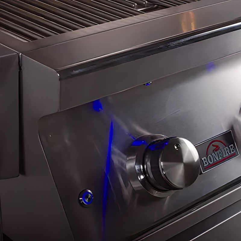 Whistler 3 Burner Built-In Gas Grill | Light Control Button