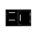 Whistler Door & Drawer Combo | Black Finish