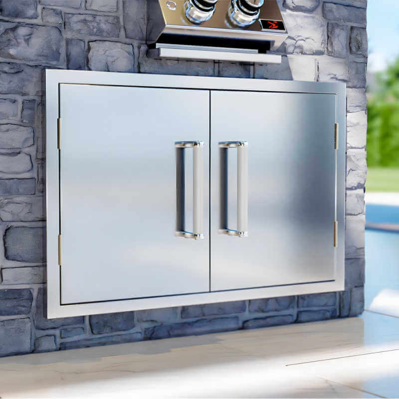 Whistler Double Door | Installed in Outdoor Kitchen