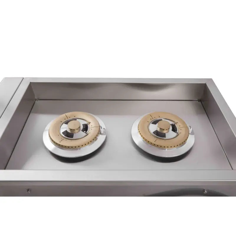 Whistler Double Side Burner Prime | Dual Brass Burners