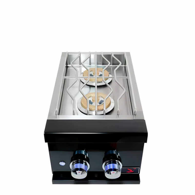 Whistler Black Double Side Burner Prime | Blue LED Lights