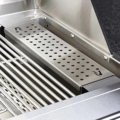 Whistler Stainless Steel Smoker Box | Installed in Grill 