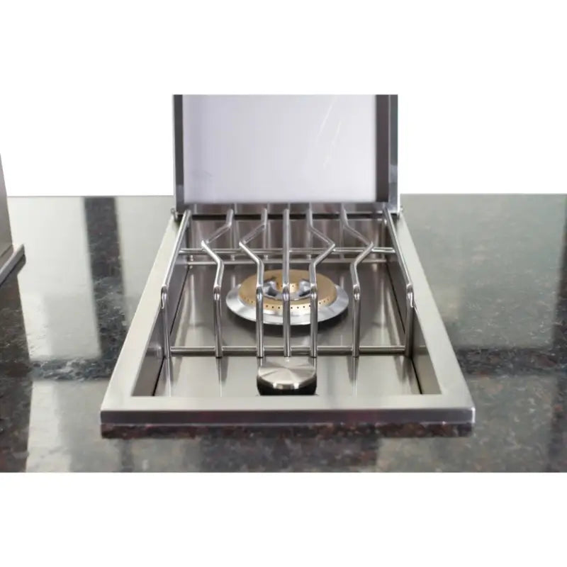 Whistler Single Side Burner | Installed in Countertop