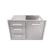 Whistler Triple Drawer & Trash Can Combo | Raised Mounting