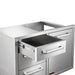 Whistler Triple Drawer & Trash Can Combo | Soft-Closing Drawers