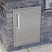 Whistler Vertical Door 17x24" | Shown With Natural Stone