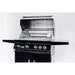 Whistler 4 Burner Freestanding Gas Grill | Rotisserie Burner