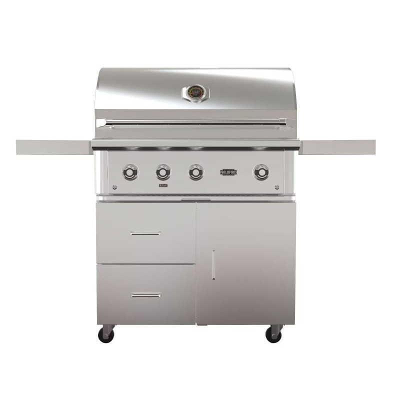 Wildfire Ranch Pro 36 Inch 304 Stainless Steel Freestanding Gas Grill