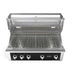 Wildfire Ranch Pro 42 Inch Black 304 Stainless Steel Built In Gas Grill | Laser Cut Grates