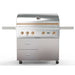 Wildfire Ranch Pro 42 Inch 304 Stainless Steel Freestanding Gas Grill - Brushed Bronze Accents