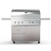 Wildfire Ranch Pro 42 Inch 304 Stainless Steel Freestanding Gas Grill - Stainless Steel Accents