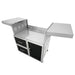 Wildfire Black Stainless Steel Grill Cart