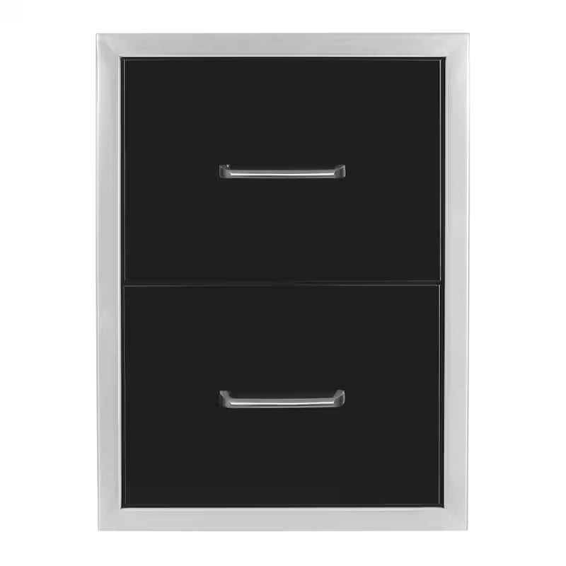 Wildfire Outdoor Living 16x22 Inch Ranch Double Drawer